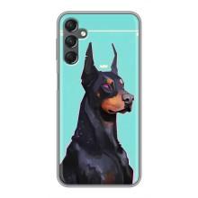 Чехол ДОБЕРМАН для Samsung Galaxy A25 (A256) (Король доберман)