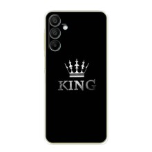 Чехол (Корона на чёрном фоне) для Самсунг Галакси А25 (А256) – KING