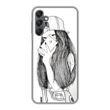 Чохол з друком для Samsung Galaxy A25 (A256) - (Мода) (AlphaPrint) (Фото дівчини)