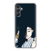 Чохол з друком для Samsung Galaxy A25 (A256) - (Мода) (AlphaPrint) (Гарна дівчина)