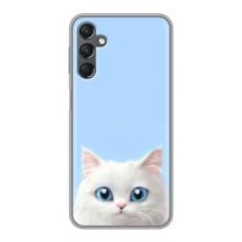 Чехол на тематику: Коты для Samsung Galaxy A25 (A256) – Белый кот