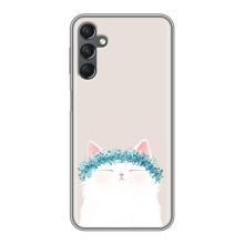 Чехол на тематику: Коты для Samsung Galaxy A25 (A256) – Белый котик