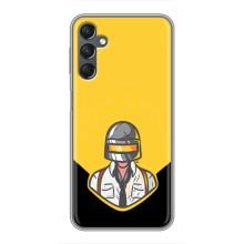 Чехол PUBG для Самсунг А25 (AlphaPrint) – Пабг в шлеме