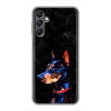 Бампер для Samsung Galaxy A25 (A256) с картинкой "Песики" (Собака Мопс)
