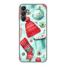 Чехол Санта Клаус для Samsung Galaxy A25 (A256) – Одежда