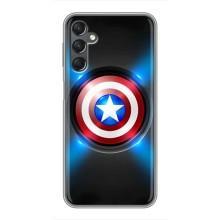 Чехол с Щитом Капитана Америки на Samsung Galaxy A25 (A256) – Яркий Щит Капитана