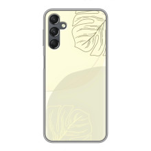 Чехол цветочный дизайн для Samsung Galaxy A25 (A256) – Зелёный фон