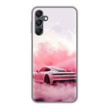 Чехол с авто Порше для Samsung Galaxy A25 (A256) – Розовый Порше