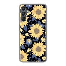 Чехлы с тематикой "ЦВЕТЫ" на Samsung Galaxy A25 (A256) (красивые цветы)