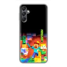 Чохли для Samsung Galaxy A25 (A256) (Персонажі МайнКрафт) (Герой Майнкрафт)