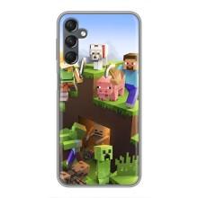 Чохли для Samsung Galaxy A25 (A256) (Персонажі МайнКрафт) (Майн-крафт)