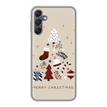 Різдвяні Чохли для Samsung Galaxy A25 (A256) (VPrint) (Merry Christmas)