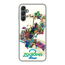 Силиконовый чехол с принтом Зоотрополіс для Samsung Galaxy A25 (A256) – Зоотрополис логотип