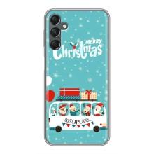 Силиконовый бампер на рождество для Samsung Galaxy A25 (A256) (Рождественское настроение)
