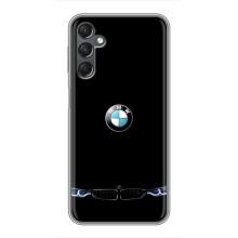 Силіконовий бампер з картинкою машини на Samsung Galaxy A25 (A256) – Чорний BMW
