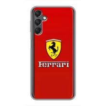 Силіконовий бампер з картинкою машини на Samsung Galaxy A25 (A256) – Ferrari Logo