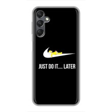 Силиконовый Чехол на Samsung Galaxy A25 (A256) с картинкой Nike (Later)