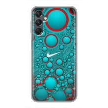 Силиконовый Чехол на Samsung Galaxy A25 (A256) с картинкой Nike (Найк зеленый)