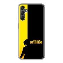 Чохол (TPU) з картинкою "Лого Пабг" на Самсунг Галаксі А25 (А256) (Battlegrounds)