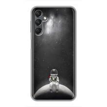 Силиконовый Чехол с принтом "Космонавты" на Samsung Galaxy A25 (A256) – Космонавт романтик