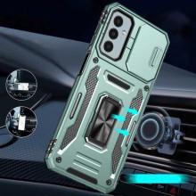 Ударопрочный чехол Camshield Army Ring для Samsung Galaxy A26 5G – Зеленый