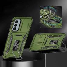 Ударопрочный чехол Camshield Army Ring для Samsung Galaxy A26 5G – Оливковый