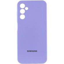 Чехол Silicone Cover Lakshmi Full Camera (AA) with logo для Samsung Galaxy A26 5G – Сиреневый