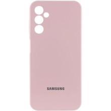 Чехол Silicone Cover Lakshmi Full Camera (AA) with logo для Samsung Galaxy A26 5G – Розовый