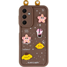 Чехол TPU Toys Case with Ears для Samsung Galaxy A26 5G – Коричневый