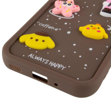 Чехол TPU Toys Case with Ears для Samsung Galaxy A26 5G – Коричневый
