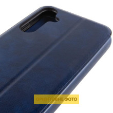 Шкіряний чохол-книжка Belora для Samsung Galaxy A26 5G – Темно-синій