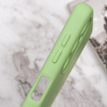 Чехол TPU GETMAN Liquid Silk Full Camera для Samsung Galaxy A26 5G – Зеленый