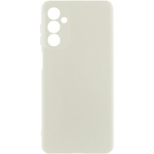 Чехол TPU GETMAN Liquid Silk Full Camera для Samsung Galaxy A26 5G – Белый