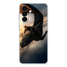 Чехол дракон Беззубик для Samsung Galaxy A26 5G – Полет Беззубика