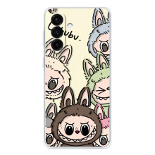 Чехол с Лабубу на Samsung Galaxy A26 5G (Коллаж Лабубу)