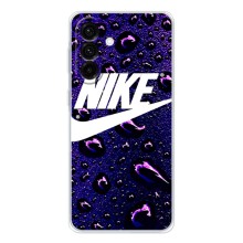 Чехол с логотипом Найк на Samsung Galaxy A26 5G (Найк на фиолетовом)