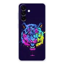Силіконовий бампер з картинкою звірів для Samsung Galaxy A26 5G (Тигр-Арт)