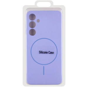 Чехол Silicone Cover Lakshmi Full Camera (AA) with Magnetic Fit для Samsung Galaxy A27 – Сиреневый