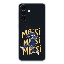 Чехлы для Samsung Galaxy A27 (Leo чемпион) (AlphaPrint) (Messi ПСЖ)