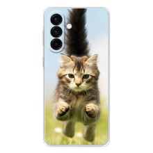 Чехлы с Котиками для Samsung Galaxy A27 (VPrint) (Прыжок кота)