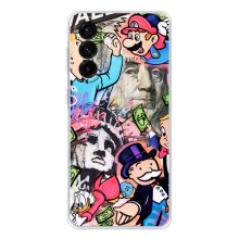 Чехлы с крутыми принтами для Samsung Galaxy A27 - (PREMIUMPrint) (Monopoly man)