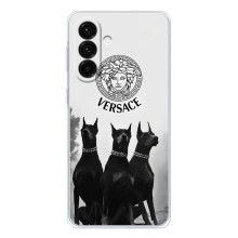 Чехлы VERSACE для Гелекси А27 (PREMIUMPrint) (Доберман Версаче)