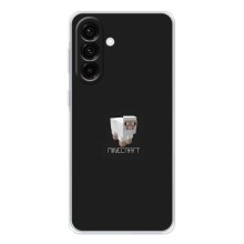 Чехол Майнкрафт на Samsung Galaxy A27 (AlphaPrint) Minecraft (Овечка Майнкрафт)
