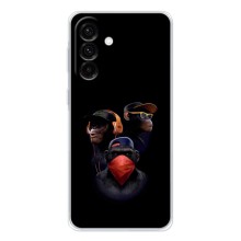 Чехол с Обезьянами Samsung Galaxy A27 - (AlphaPrint) (Три обезьяны)