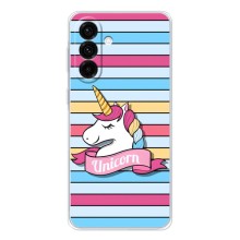 Чехол для Гелекси А27 - (Единорожки - Новинки) (AlphaPrint) (Unicorn)