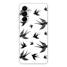 Чехол с птицами на Samsung Galaxy A27 (VPrint) (Ласточки)