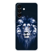Чехол со Львом для Samsung Galaxy A27 (VPrint) (Синий Лев)