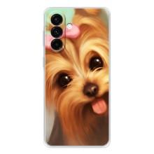 Чехол (ТПУ) Милые собачки для Samsung Galaxy A27 – Йоршенский терьер