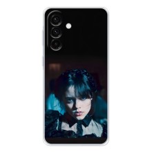 Чехлы Венсдей на Samsung Galaxy A27 Уэнсдей (AlphaPrint) (взгляд Уэнздей)