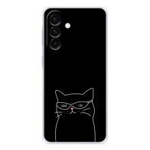 Чехол с рисунком кот на Samsung Galaxy A27 (Равнодушный кот)